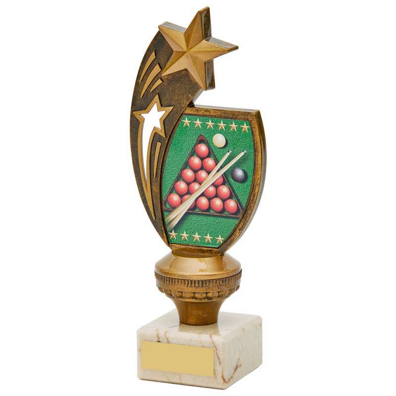 Antique Gold Snooker Trophy – Ant Gold