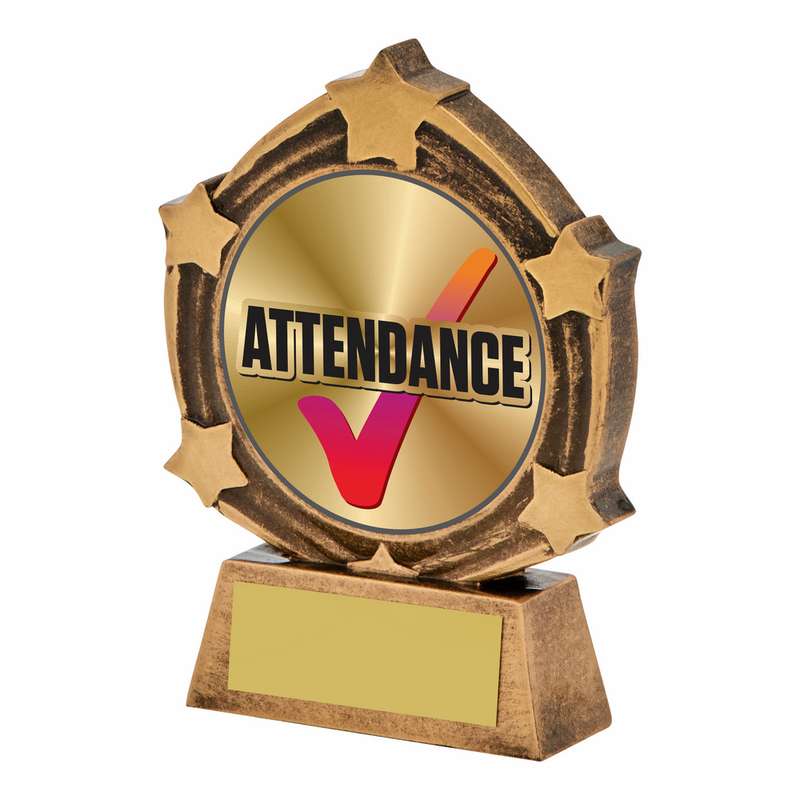 Resin “Attendance” Award – Ant Gold
