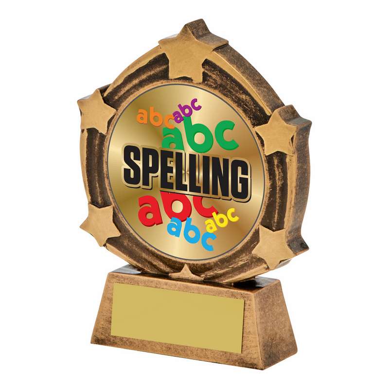 Resin “Spelling” Award – Ant Gold