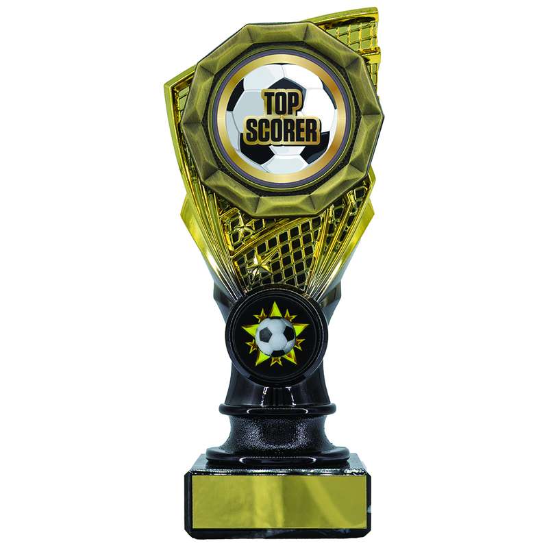 Shard Holder Trophy with Top Scorer Trim – Gold/Black
