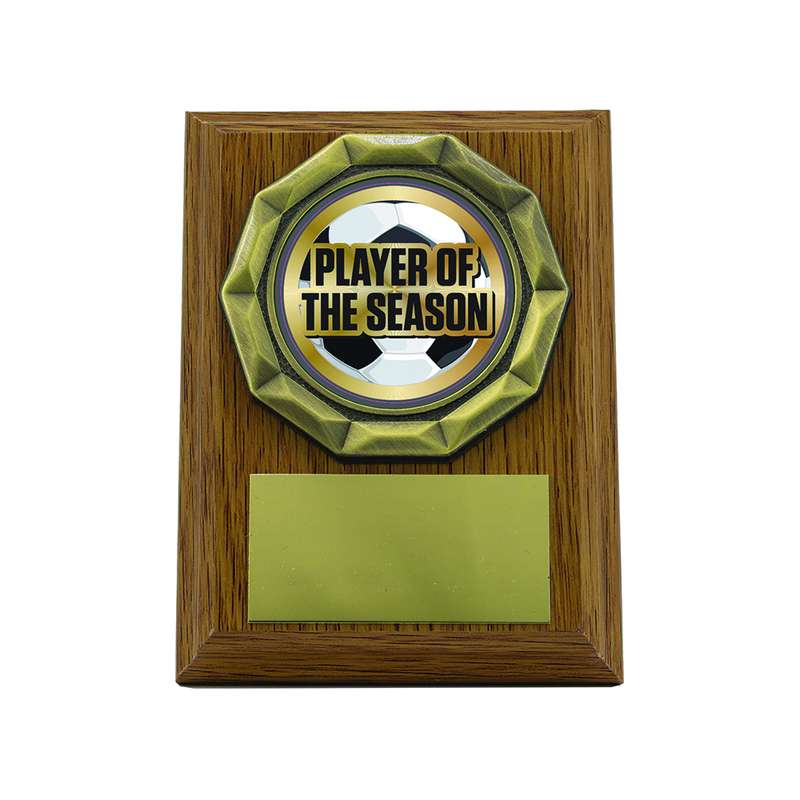 Light Oak Plaque with Player of the Season – Light Oak