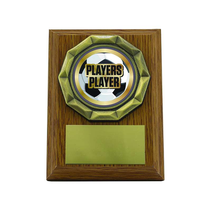 Light Oak Plaque with Players Player Trim – Light Oak