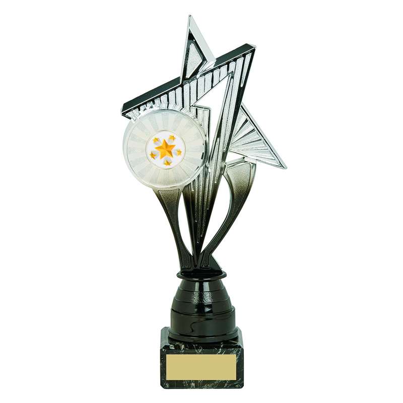 Silver/Black Holder Trophy – Silver/Black