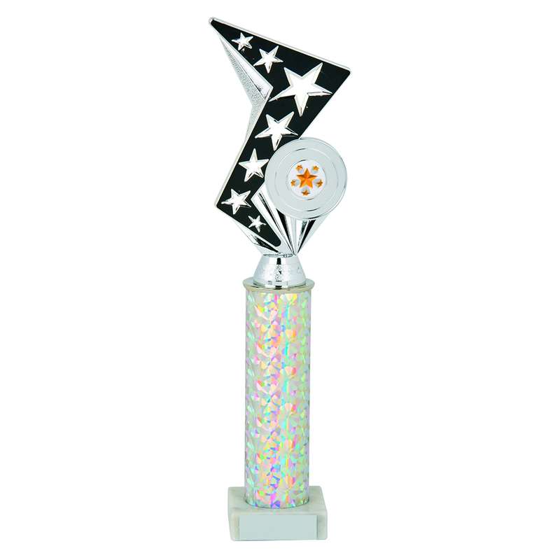 Silver/Black Zig Zag Holder Award – Silver/Black
