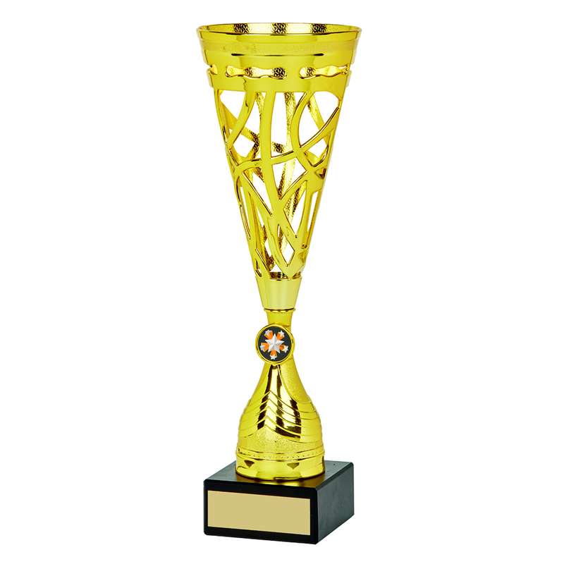 Gold Lattice Sculpture – Gold