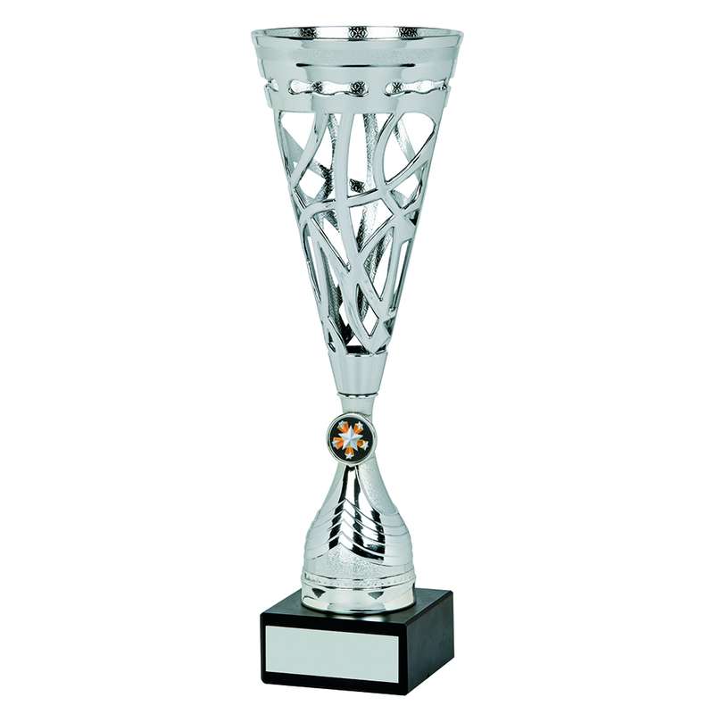 Silver Lattice Sculpture – Silver