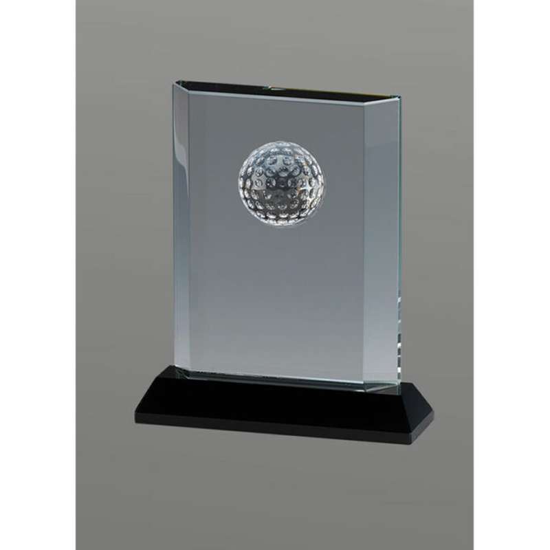 GOLF BALL SLAB GLASS AWARD