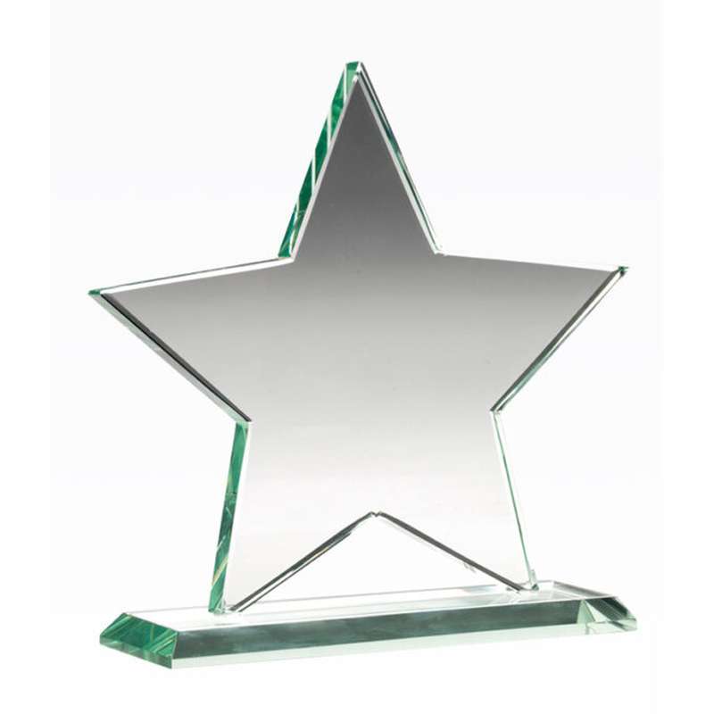 JADE STAR SHAPED TROPHY