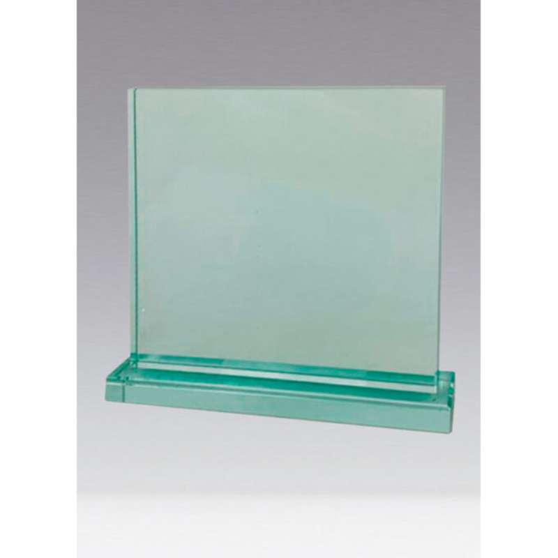 SQUARE JADE AWARD WITH BASE