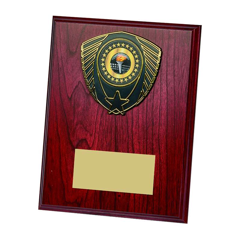 Wood Plaque Award – Dark Wood
