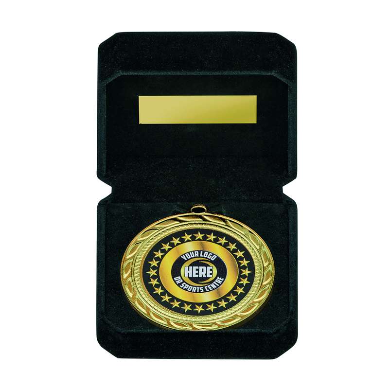 70mm Medal in Luxury Case – Gold