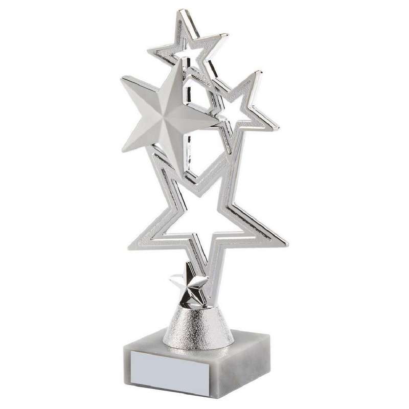 Silver Stars Achievement Trophy – Silver