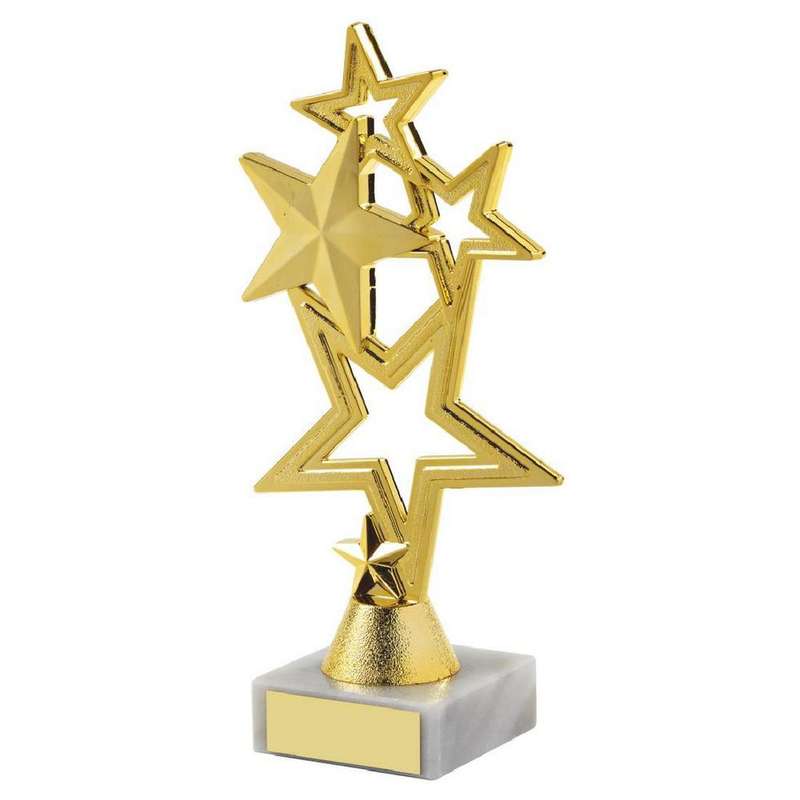 Gold Stars Achievement Trophy – Gold