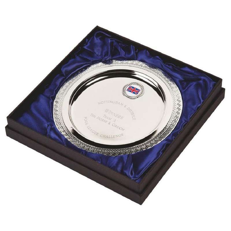 Silver Plated Salver (In Presentation Case) – Silver