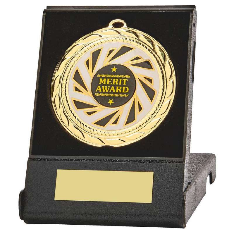 70mm Medal in Black Case (Gold / Silver / Bronze) – Gold