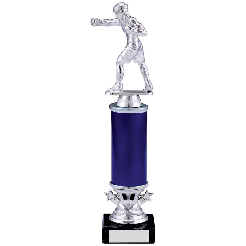 SILVER BLUE KARATE TROPHY