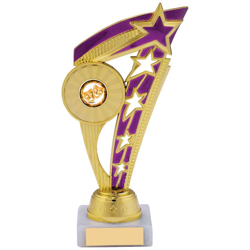 GOLD PURPLE TROPHY