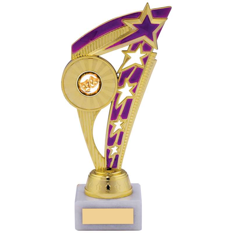 GOLD PURPLE TROPHY