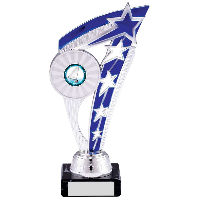 SILVER BLUE TROPHY