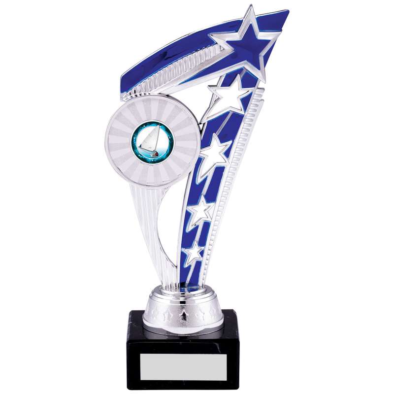 SILVER BLUE TROPHY