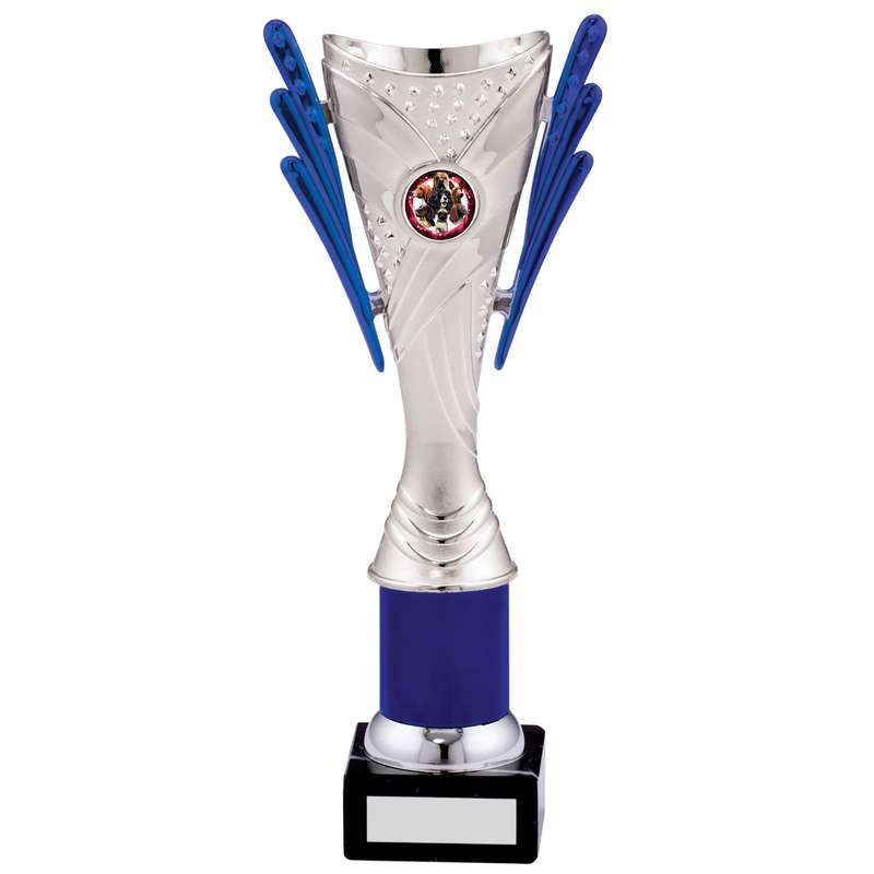 SILVER BLUE TROPHY