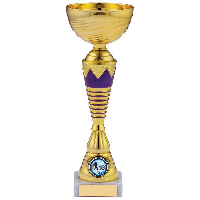 GOLD PURPLE TROPHY