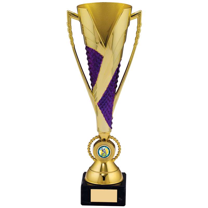 GOLD PURPLE TROPHY