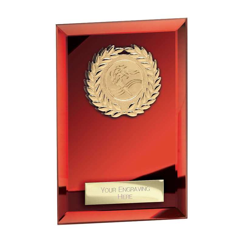 Mirage Multisport Mirror Plaque Red
