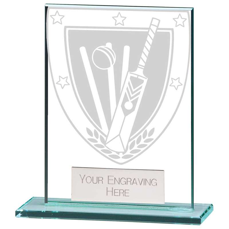 Millennium Cricket Jade Glass Award