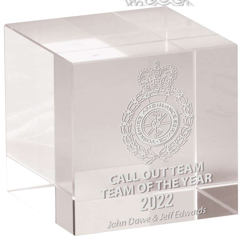 Mentor Block Crystal Award