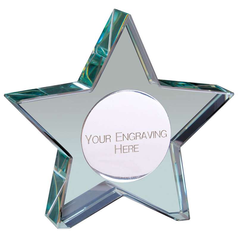 Aurora Jade Star Glass Award