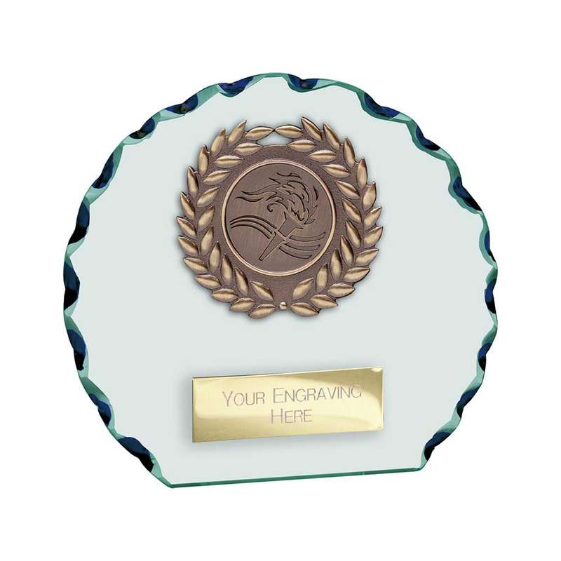 Quantum Multisport Jade Glass Award