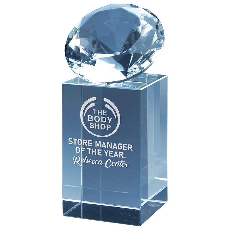 Diamond Tower Glass Award
