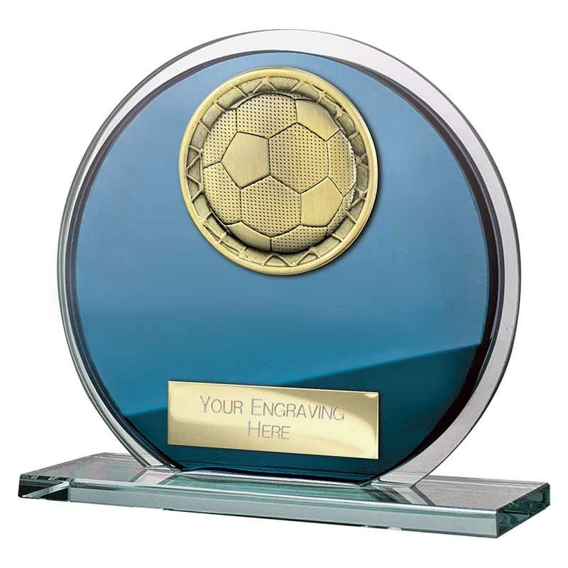 Seismic Superstar Football Circle Plaque