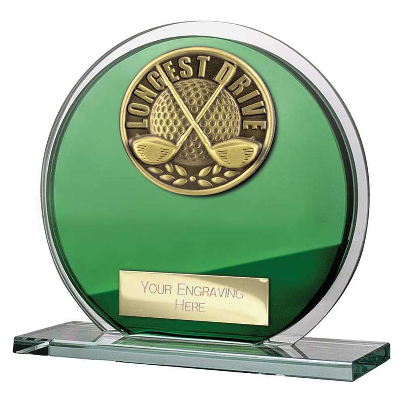 Seismic Golf Longest Drive Plaque