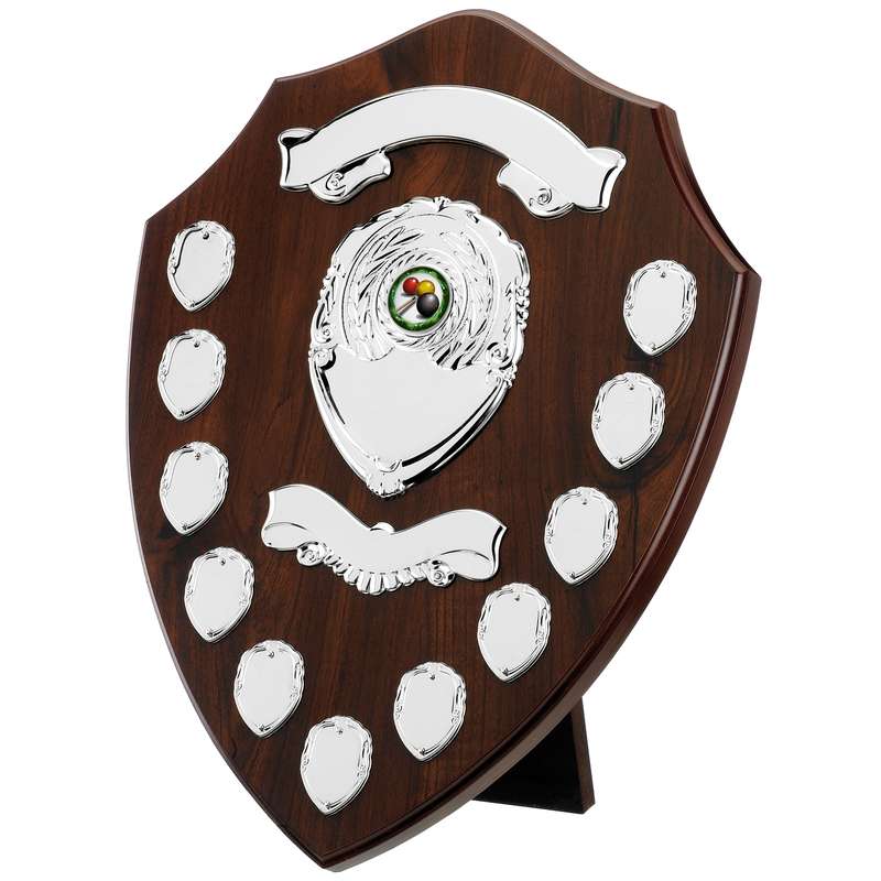 DARK CHERRY 11 YEAR PRESENTATION SHIELD