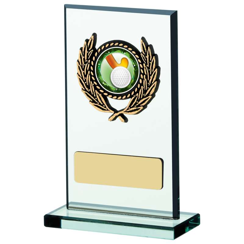 GLASS PLAQUE AWARD