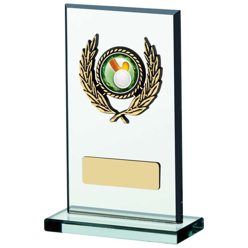 GLASS PLAQUE AWARD