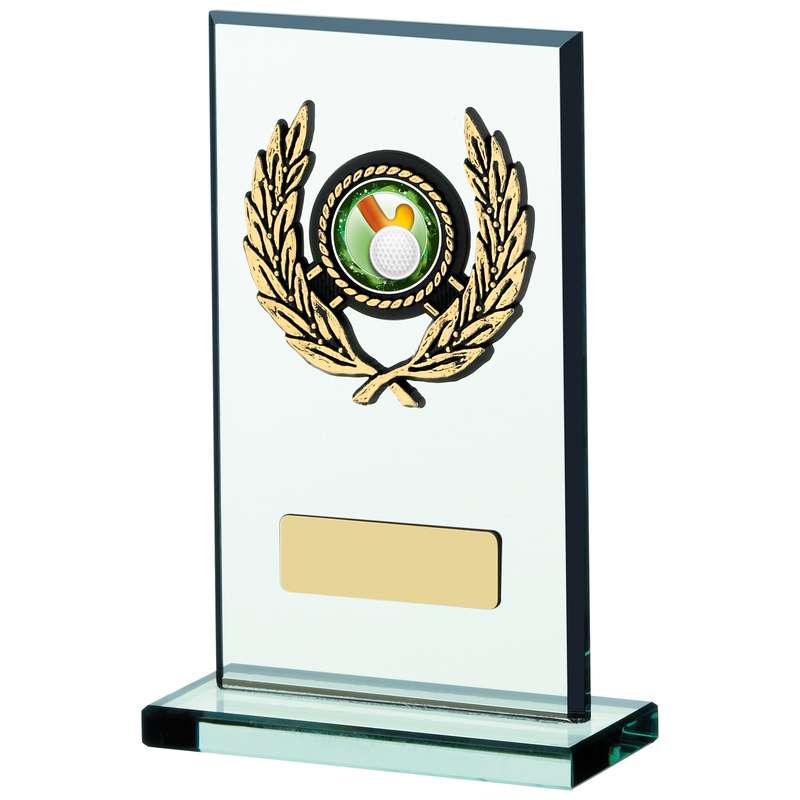GLASS PLAQUE AWARD