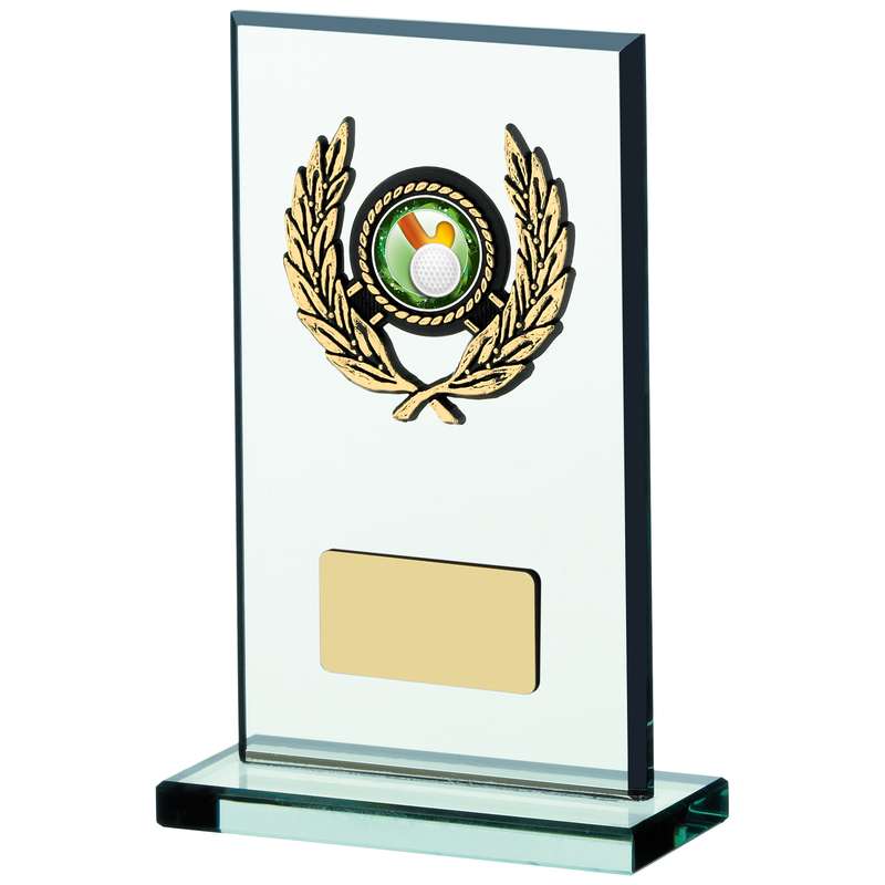 GLASS PLAQUE AWARD
