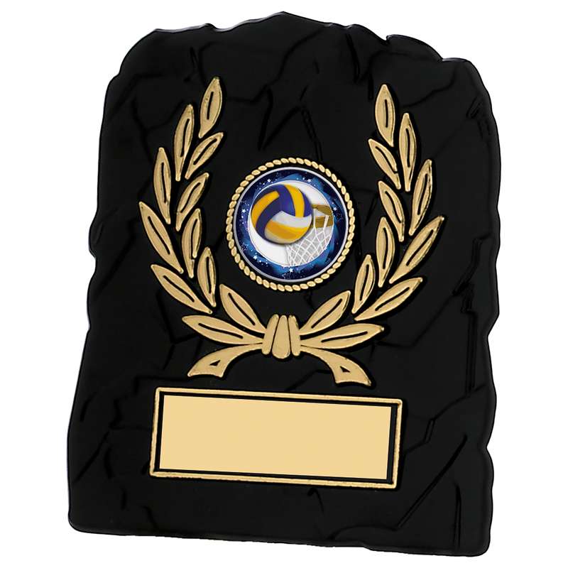 BLACK AND GOLD ACRYLIC PLAQUE
