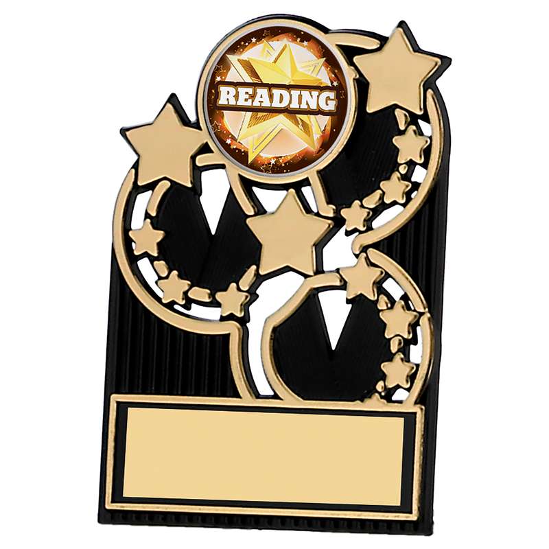 BLACK AND GOLD ACRYLIC PLAQUE