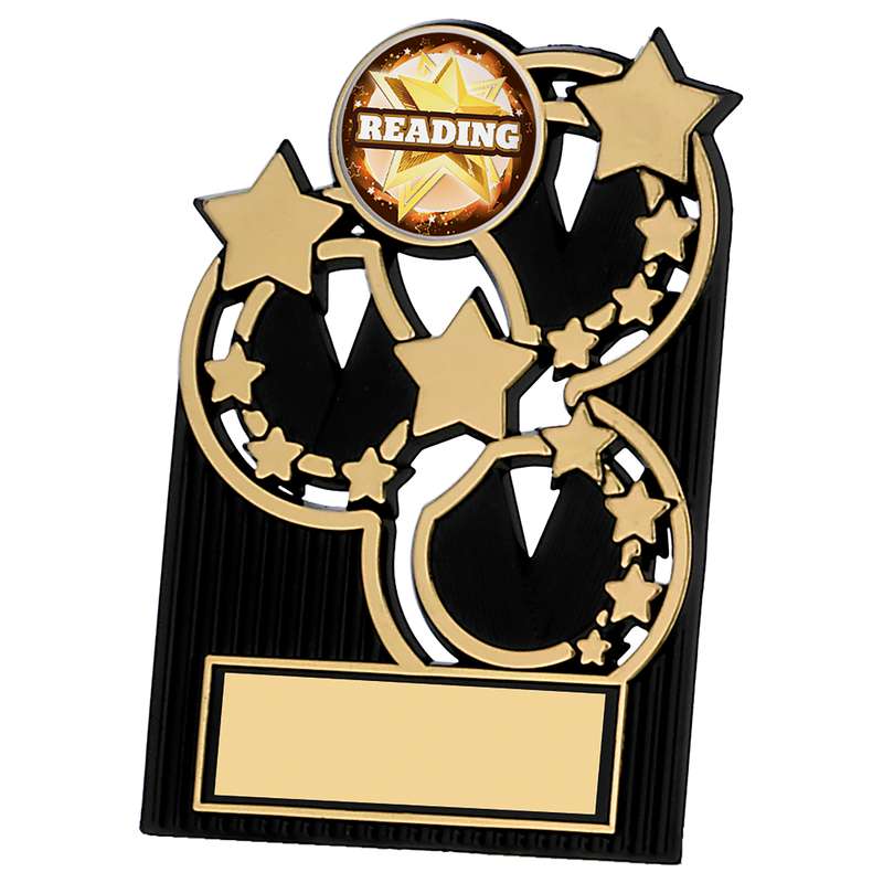 BLACK AND GOLD ACRYLIC PLAQUE
