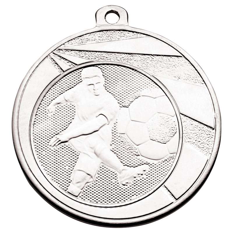 SILVER FOOTBALL MEDAL