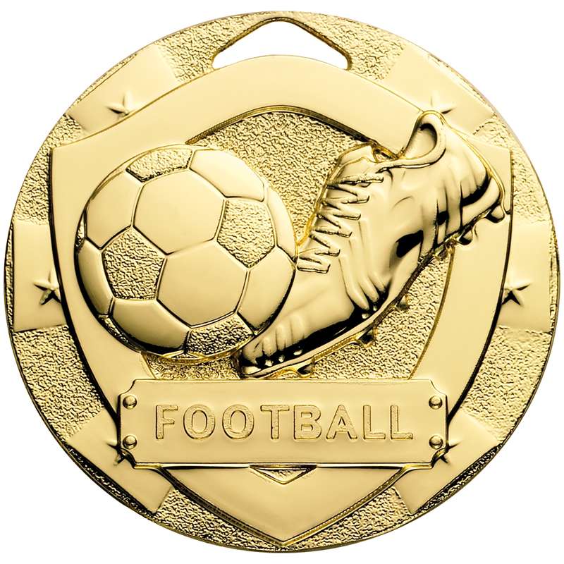 FOOTBALL MINI SHIELD MEDAL