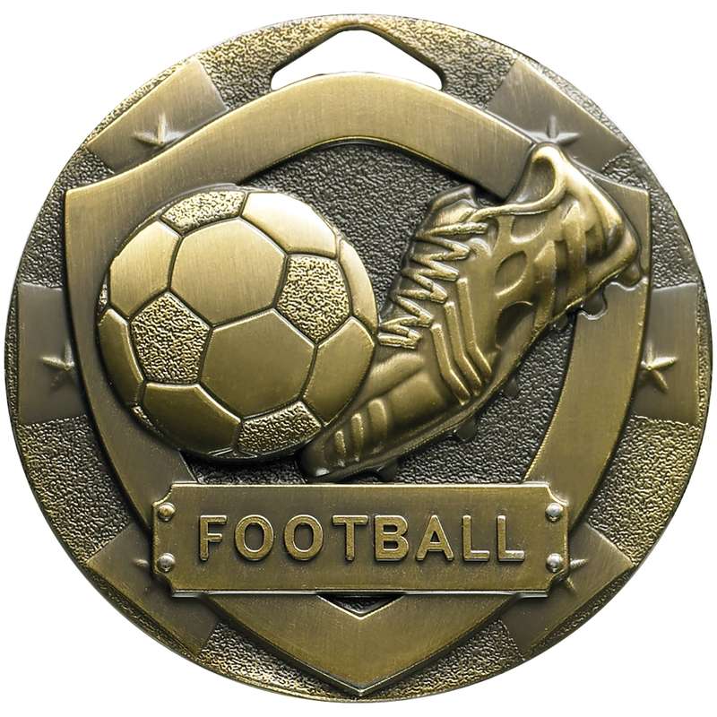 FOOTBALL MINI SHIELD MEDAL