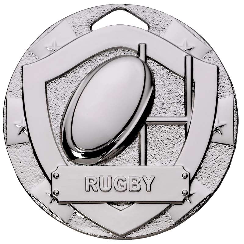 RUGBY MINI SHIELD MEDAL