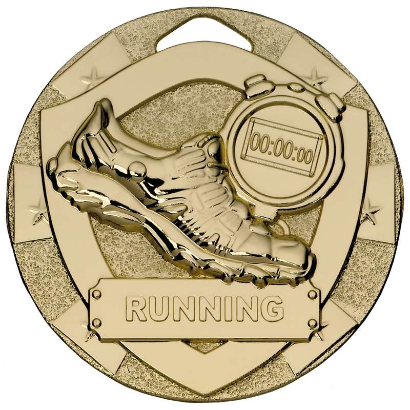 RUNNING MINI SHIELD MEDAL