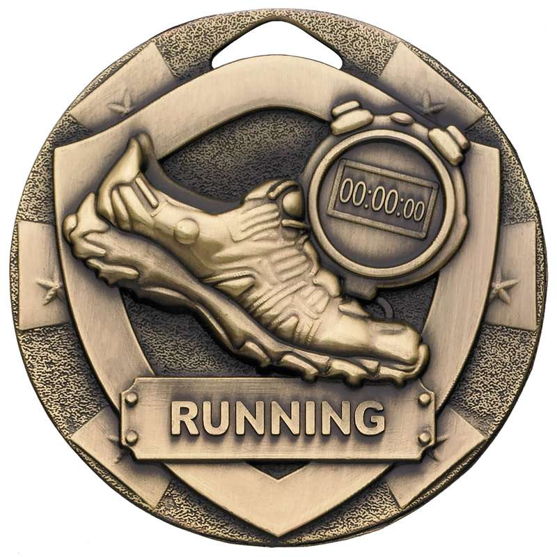 RUNNING MINI SHIELD MEDAL