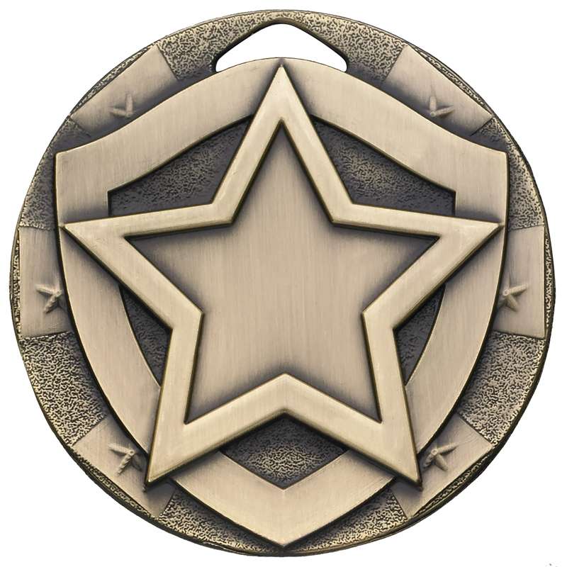STAR MINI SHIELD MEDAL